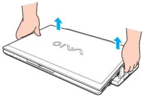SONY Vaio VPCSB390 - Disconnecting Your Computer from the Port Replicator - 1
