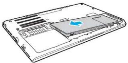 SONY Vaio VPCSB390 - To remove the battery pack - 3