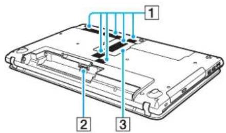 SONY Vaio VPCCB32 - Back/Bottom - 1