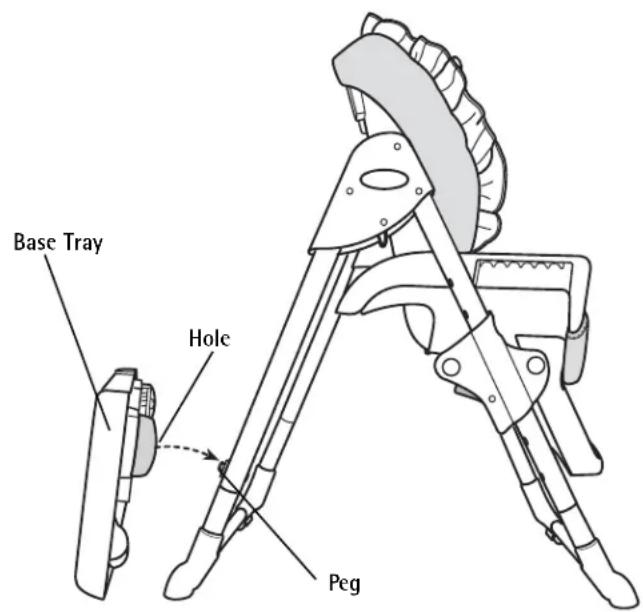Base Tray Hole Peg