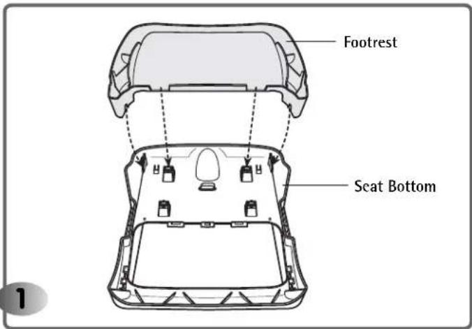Footrest Seat Bottom