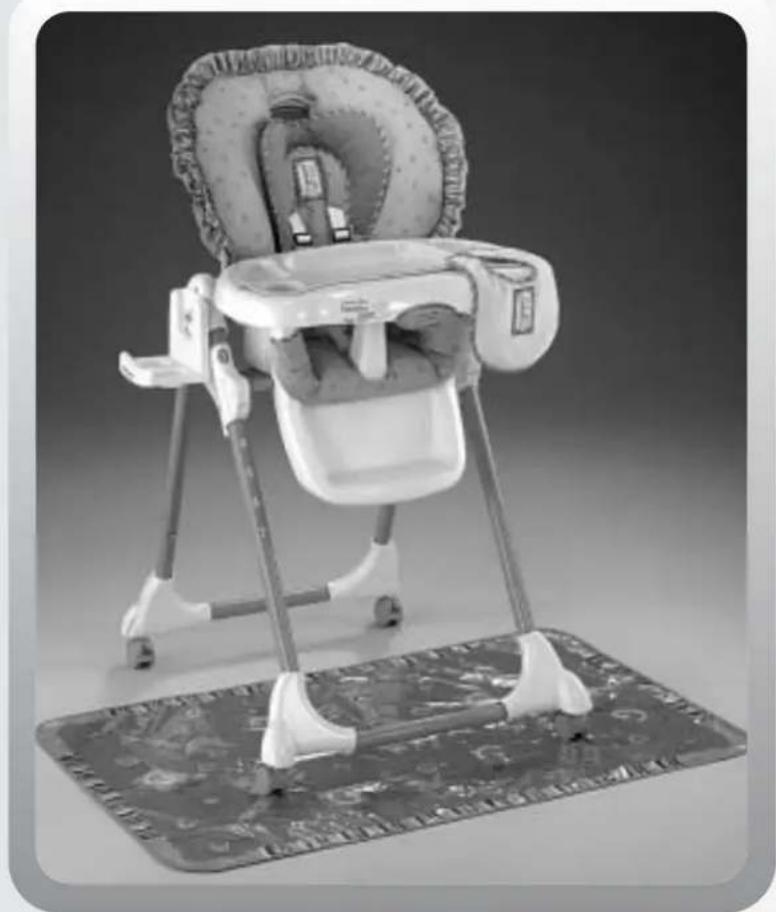 Fisher Price Deluxe Plus Healthy Care B0325 - Deluxe Plus Healthy Care™ High Chair - 1
