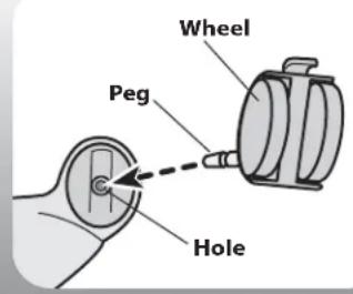 Wheel Peg Hole