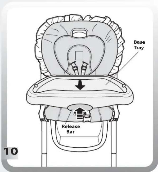 Base Tray Release Bar 10