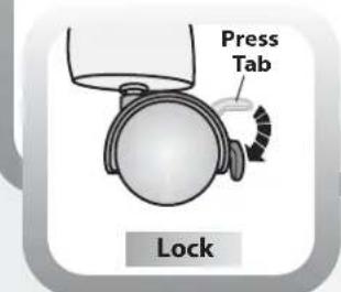 Press Tab Lock