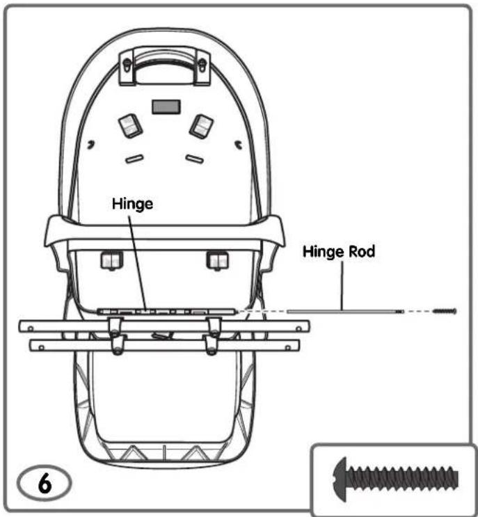 Hinge Hinge Rod 6