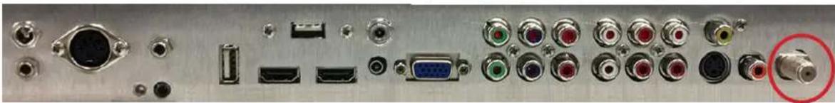 SunBriteTV Signature 2 - CONNECTING TO AN ANTENNA - 1