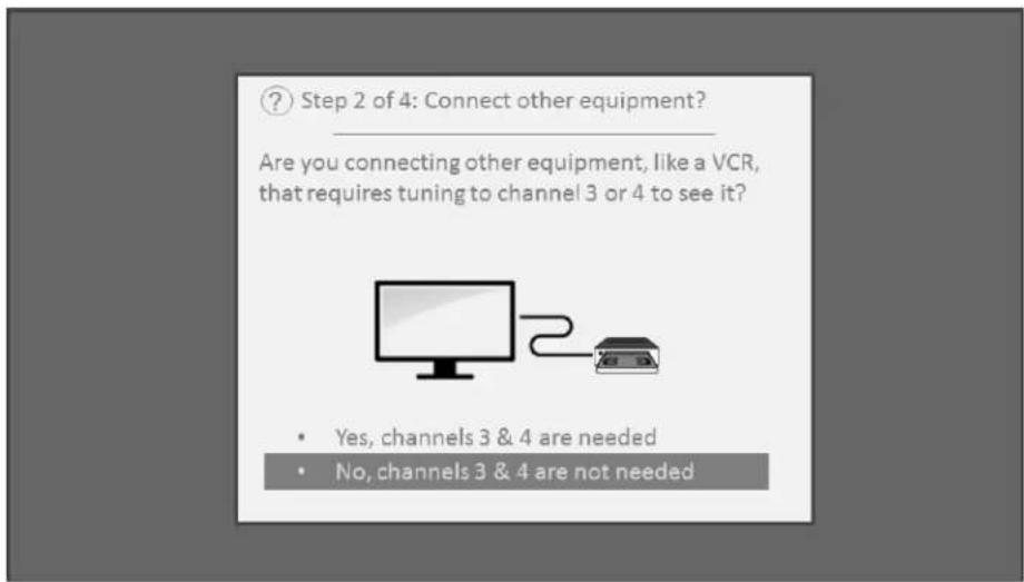 HISENSE 65R6209 - How do I set up the TV tuner? - 3