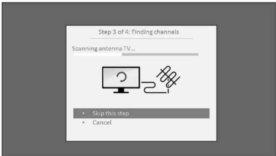 HISENSE 65R6209 - How do I set up the TV tuner? - 4