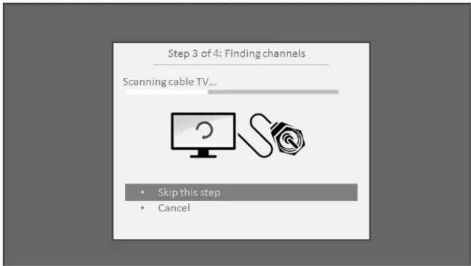 HISENSE 65R6209 - How do I set up the TV tuner? - 5