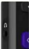 HISENSE 65R6209 - Roku TV remote - 16