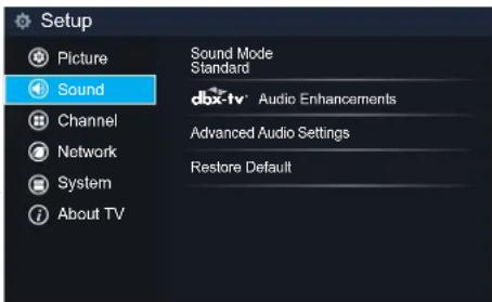 HISENSE 65H6C - Network Menu - 1