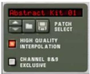 Abstract Kit 01 PATCH SELECT HIGH QUALITY INTERPOLATION CHANNEL &9 EXCLUSIVE