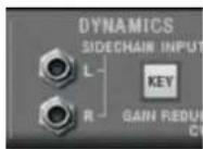PROPELLERHEAD Reason Lite 10.3 - The Key button and the Dynamics Sidechain inputs - 1