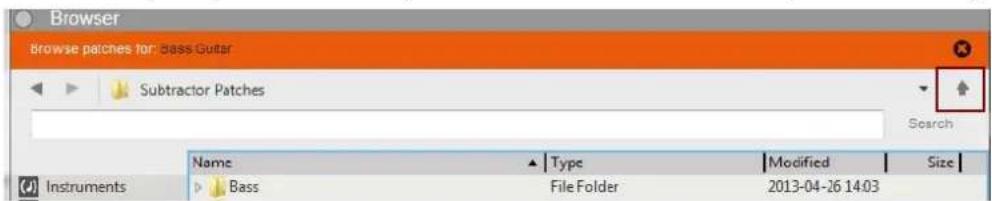 Browser Browse patches for: Bass Guitar Subtractor Patches Name ▲ Type Modified Size Bass File Folder 2013-04-26 14:03