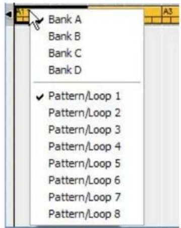 Bank A Bank B Bank C Bank D ✓ Pattern/Loop 1 Pattern/Loop 2 Pattern/Loop 3 Pattern/Loop 4 Pattern/Loop 5 Pattern/Loop 6 Pattern/Loop 7 Pattern/Loop 8