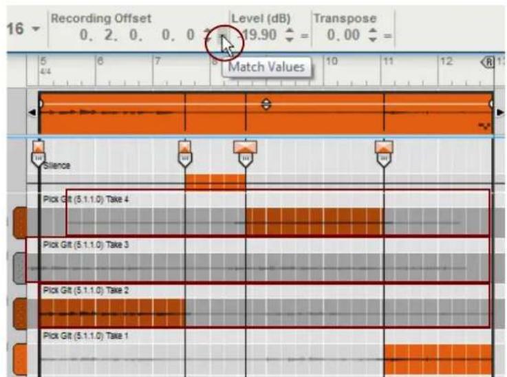 Recording Offset 0. 2. 0. 0. 0 Level (dB) 19.90 = 0.00 Transpose Match Values 5 6 7 8 10 11 12 Silence Pick Git (5.1.1.0) Take 4 Pick Git (5.1.1.0) Take 3 Pick Git (5.1.1.0) Take 2 Pick Git (5.1.1.0) Take 1
