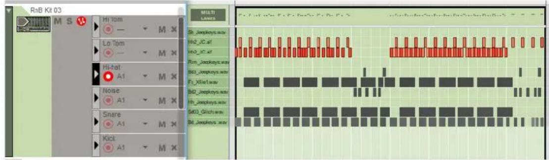 RhB Kit 03 M S Hi_Tom Lo_Tom Hi-hat A1 Noise A1 Snare A1 Kick A1 Multi LANTES Sh_Logickeys.setw I62_JC_atf I60_JC_atf Rim_Logickeys.setw S01_Logickeys.setw F1_Xliet.wav BD_Logickeys.setw H0_Logickeys.setw S40_Gitch.wav BI_Logickeys.setw