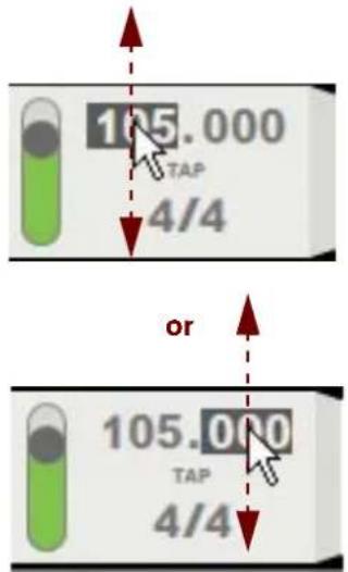 105.000 TAP 4/4 or 105.000 TAP 4/4