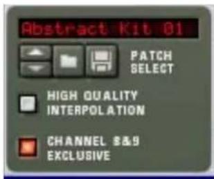Abstract Kit 01 PATCH SELECT HIGH QUALITY INTERPOLATION CHANNEL S&9 EXCLUSIVE