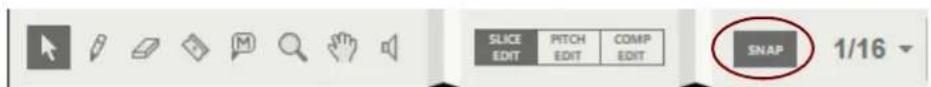 SLICE EDIT PITCH EDIT COMP EDIT SNAP 1/16