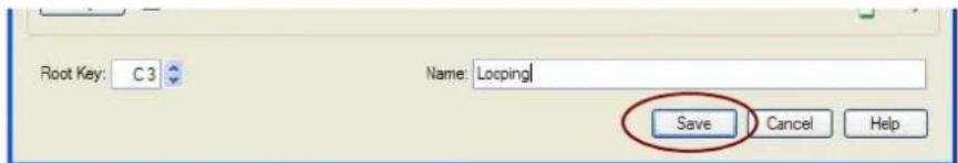 Root Key: C 3 Name: Looping Save Cancel Help