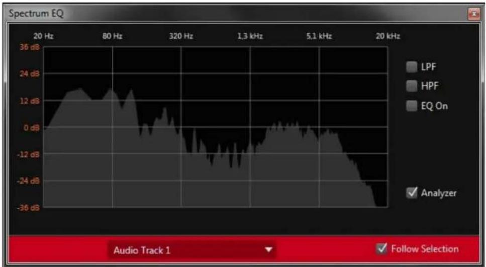 PROPELLERHEAD Reason Lite 10.3 - The Spectrum EQ Window - 1