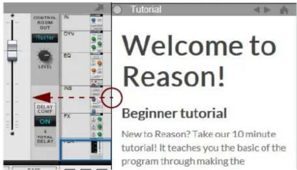 Welcome to Reason! Beginner tutorial New to Reason? Take our 10 minute tutorial! It teaches you the basic of the program through making the