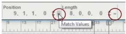 Position 9. 1. 1. 0 Length 8. 0. 0. 0 = Match Values B33 E17