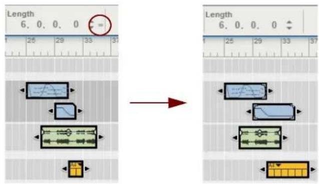 PROPELLERHEAD Reason Lite 10.3 - Matching clip lengths - 1