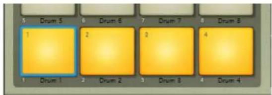 5 Drum 5 1 6 Drum 6 2 7 Drum 7 4 6 Drum 8 1 Drum 1 2 Drum 2 3 Drum 3 4 Drum 4