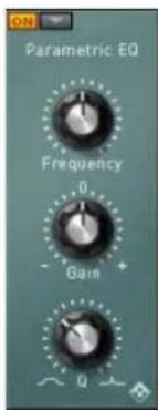 Parametric EQ Frequency Gain + Q