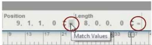 Position 9. 1. 1. 0 Length 8. 0. 0. 0 = 9 13 17 21 Match Values R33 E7