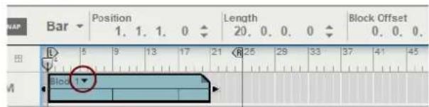NAP Bar Position 1. 1. 1. 0 Length 20. 0. 0. 0 Block Offset 0. 0. 0. 图 5 9 13 17 21 25 29 33 37 41 45 V Block 1