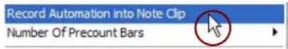 PROPELLERHEAD Reason Lite 10.3 - Recording parameter automation into Note Clips - 1