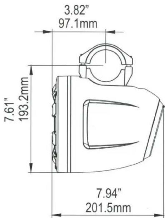 MB QUART Nautic NHT1C-116B - CAUTION - 3