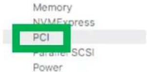 Highpoint rDrive 6628TM - Select the PCI tab on the left - 1