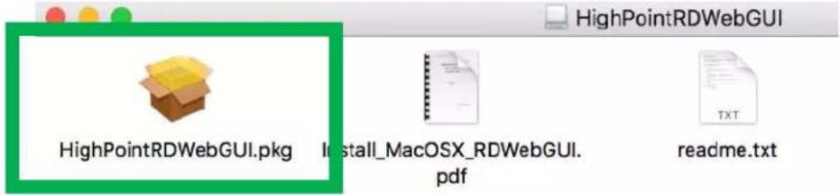 Highpoint rDrive 6628TM - Installing the HighPoint rDrive Manager - 2