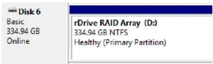 Highpoint rDrive 6114VW - Format Partition - 1