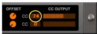 PROPELLERHEAD Reason Lite 11.3 - ! Note that dragging in the same display to select a new MIDI CC# will not erase the previous assignment(s) - only add an additional MIDI CC#: - 1