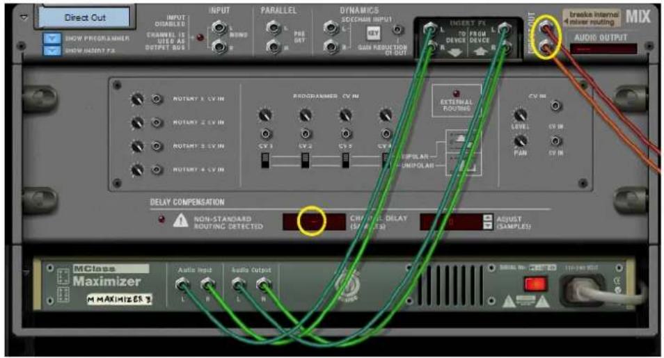 Direct Out INPUT DISABLED CHANNEL IS USED AS OUTPUT BUS INPUT PARALLEL PRE OFF DYNAMICS SODINUM INPUT GAIN REDUCTION OUT INSERT FX FROM DEVICE DEVICES R RUN OUT breaks internal mixer routing MIX AUDIO OUTPUT SHOW PROGRAMMER SHOW INPUT FX ROUTERT 3 CV IN ROUTERT 2 CV IN ROUTERT 5 CV IN ROUTERT 4 CV IN PROGRAMMER CV IN CY 1 CY 2 CY 3 CY 4 UNITOLAR UNITOLAR EXTERNAL PROGRAMMER CV IN LEVEL CV IN PAN CV IN DELAY COMPENSATION NON-STANDARD ROUTING DETECTED CRIPAL DELAY (S/P/LER) ADJUST (GAMPLES) MC Class Maximizer MAXIMIZER