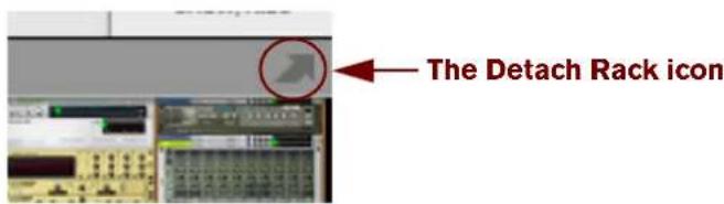 The Detach Rack icon