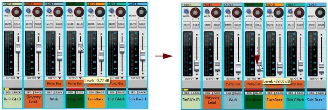 FADER WIDTH L R MUTE SOLO OUTPUT RnB Kit 03 FADER WIDTH L R MUTE SOLO OUTPUT Output Pump Bus Wub Odyssey Lead SEG RACK SEQ RACK SEQ RACK Wu MUTE SOLO FADER WIDTH L R MUTE SOLO OUTPUT Output Pump Bus EuroBass Dist Glitch Sub Bass 1 FADER WIDTH L R MUTE SOLO OUTPUT Output Pump Bus EuroBass Dist Glitch Sub Bass 1 FADER WIDTH L R MUTE SOLO OUTPUT Output Pump Bus EuroBass Dist Glitch Sub Bass 1 Level: -0.72 dB FADER WIDTH L R MUTE SOLO OUTPUT Output Pump Bus EuroBass Dist Glitch Sub Bass 1 Level: -39.05 dB