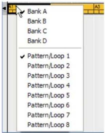 Bank A Bank B Bank C Bank D ✓ Pattern/Loop 1 Pattern/Loop 2 Pattern/Loop 3 Pattern/Loop 4 Pattern/Loop 5 Pattern/Loop 6 Pattern/Loop 7 Pattern/Loop 8