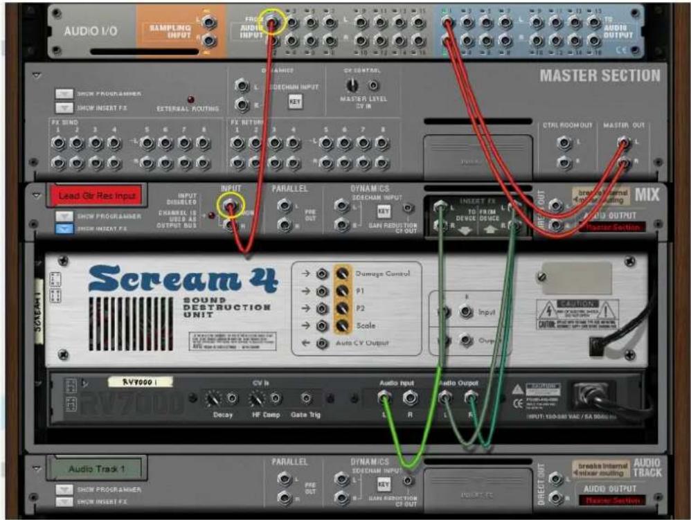 AUDIO I/O SAMPLING INPUT FROM AUDIO INPUT MAIN SIDECHAIN INPUT KEY MASTER LEVEL DV IN FX SIND 1 2 3 4 5 6 7 8 MAXIMUM CY CONTROL L E R FX RETURN 1 2 3 4 5 6 7 8 L R XTA ROOM OUT MASTIN OUT L R Lead Air Res Input INPUT DISABLED CHANNEL IS USED AS OUTPUT BUS INPUT PARALLEL PRE OUT DYNAMICS SIDECHAIN INPUT KEY GAIN REDUCTION CF OUT INSERT FX TO FROM DEVICE DEVICE MIX BRANCH METER SETTING DRIP OUTPUT Master Section Scream 4 SOUND DESTRUCTION UNIT → Damage Control → P1 → P2 → Scale ← Audio CV Output RVY000 I CV Ib Audio Input Audio Output CXTRON: OUTPUT: X50-001 VAE / RA 900mA INPUT: X50-001 VAE / RA 900mA Audio Track 1 SHOW PROGRAMMER SHOW INSERT FX PARALLEL PRE OUT DYNAMICS SIDECHAIN INPUT KEY IAN REDUCTION CF OUT DIRECT OUT Create Internal Kinkler routing AUDIO TBACK AUDIO OUTPUT Master Section