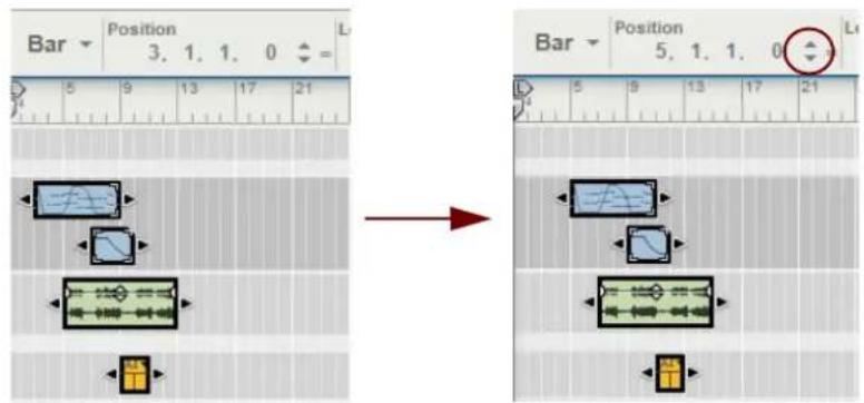 Bar Position 3. 1. 1. 0 = L 5 9 13 17 21 → Bar Position 5. 1. 1. 0 = L