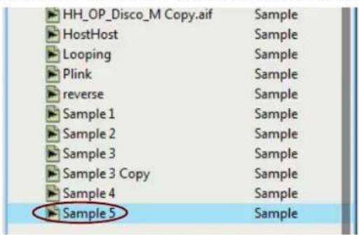 HH_OP_Disco_M Copy.aif Sample HostHost Sample Looping Sample Plink Sample reverse Sample Sample 1 Sample Sample 2 Sample Sample 3 Sample Sample 3 Copy Sample Sample 4 Sample Sample 5 Sample