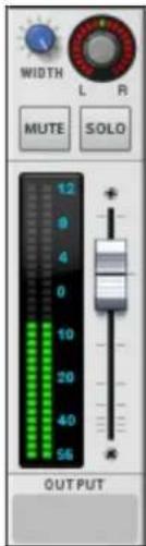 WIDTH L R MUTE SOLO 12 0 4 0 10 20 40 56 OUTPUT