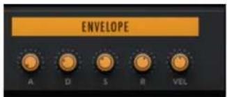 ENVELOPE A D S R VEL