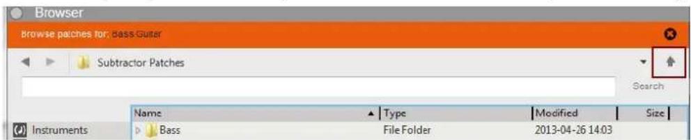 Browser Browse patches for: Bass-Guitar Subtractor Patches Name ▲ Type Modified Size Bass File Folder 2013-04-26 14:03